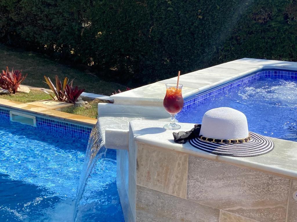 Chacara Tha&Thi Cond Fechado Wi Fi Spa E Pisc Aquececimento Solar Bom Jesus dos Perdões Zewnętrze zdjęcie