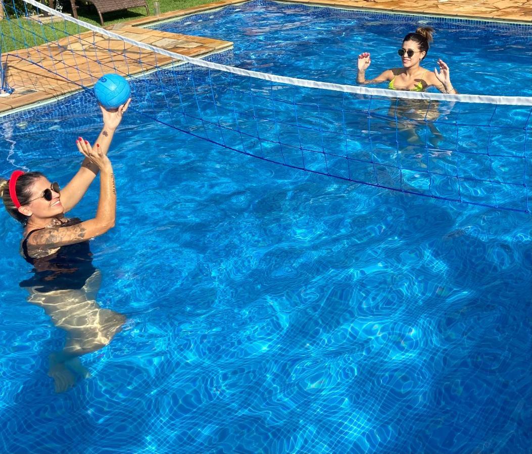 Chacara Tha&Thi Cond Fechado Wi Fi Spa E Pisc Aquececimento Solar Bom Jesus dos Perdões Zewnętrze zdjęcie