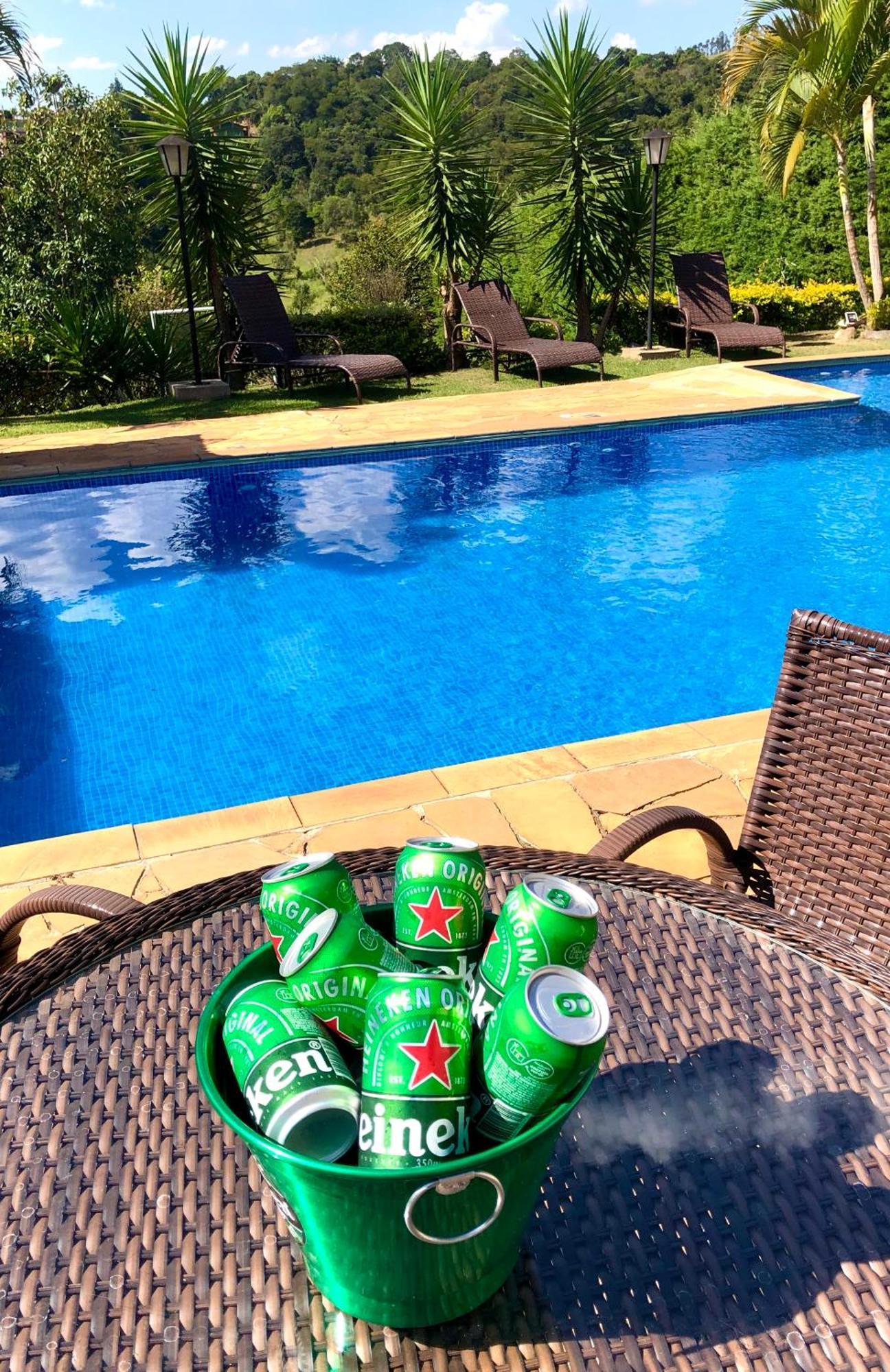 Chacara Tha&Thi Cond Fechado Wi Fi Spa E Pisc Aquececimento Solar Bom Jesus dos Perdões Zewnętrze zdjęcie