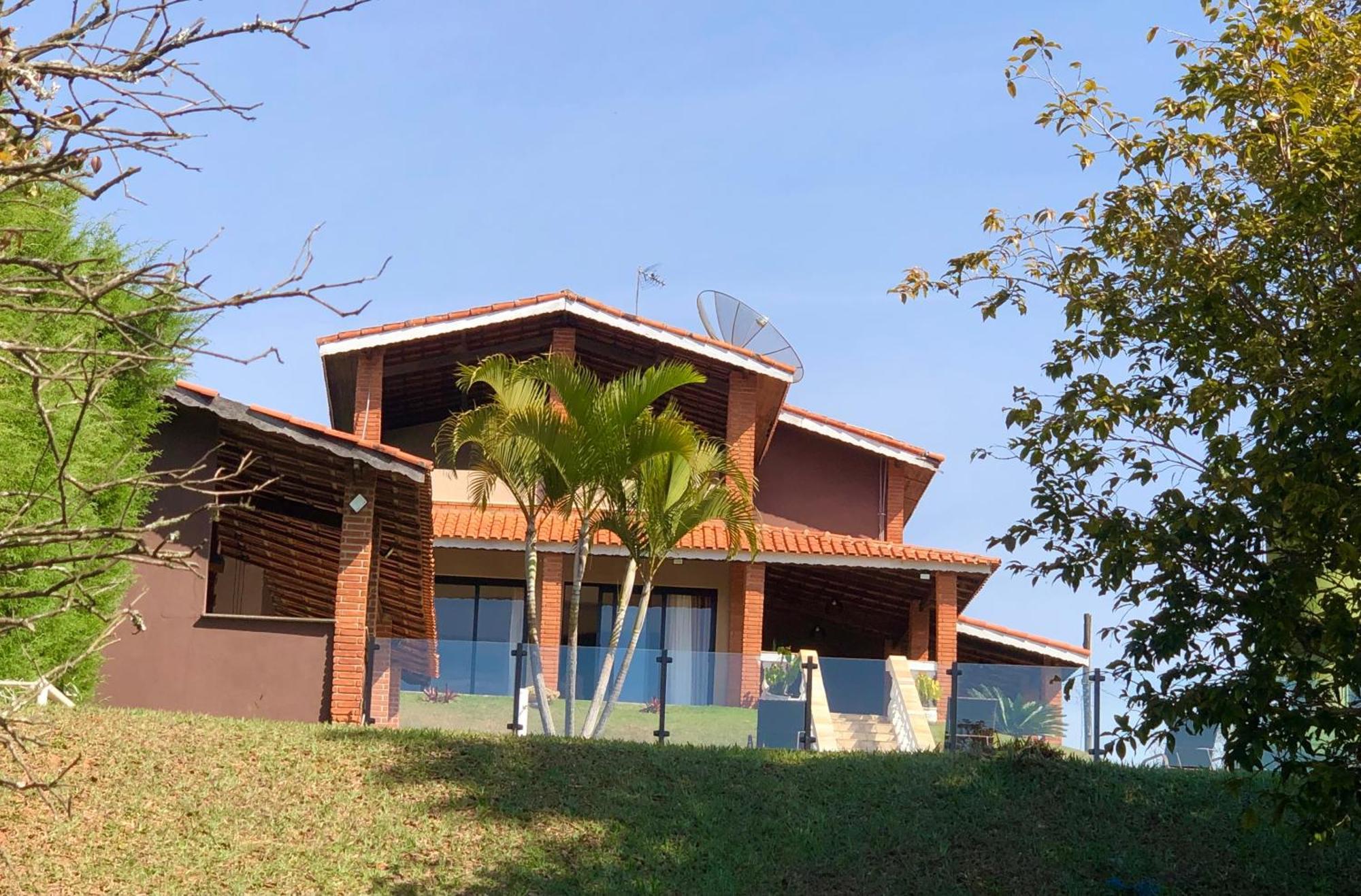 Chacara Tha&Thi Cond Fechado Wi Fi Spa E Pisc Aquececimento Solar Bom Jesus dos Perdões Zewnętrze zdjęcie