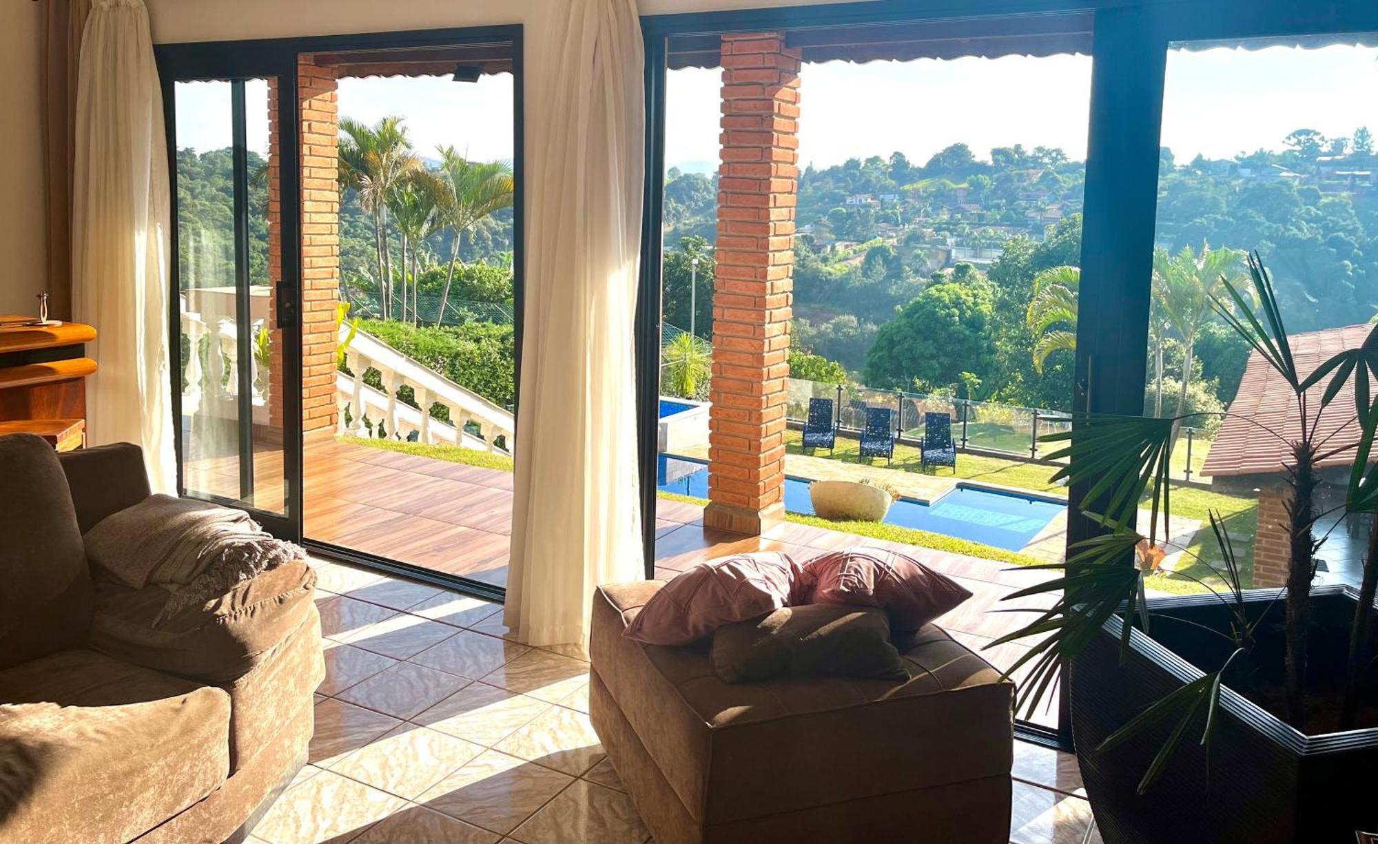 Chacara Tha&Thi Cond Fechado Wi Fi Spa E Pisc Aquececimento Solar Bom Jesus dos Perdões Zewnętrze zdjęcie