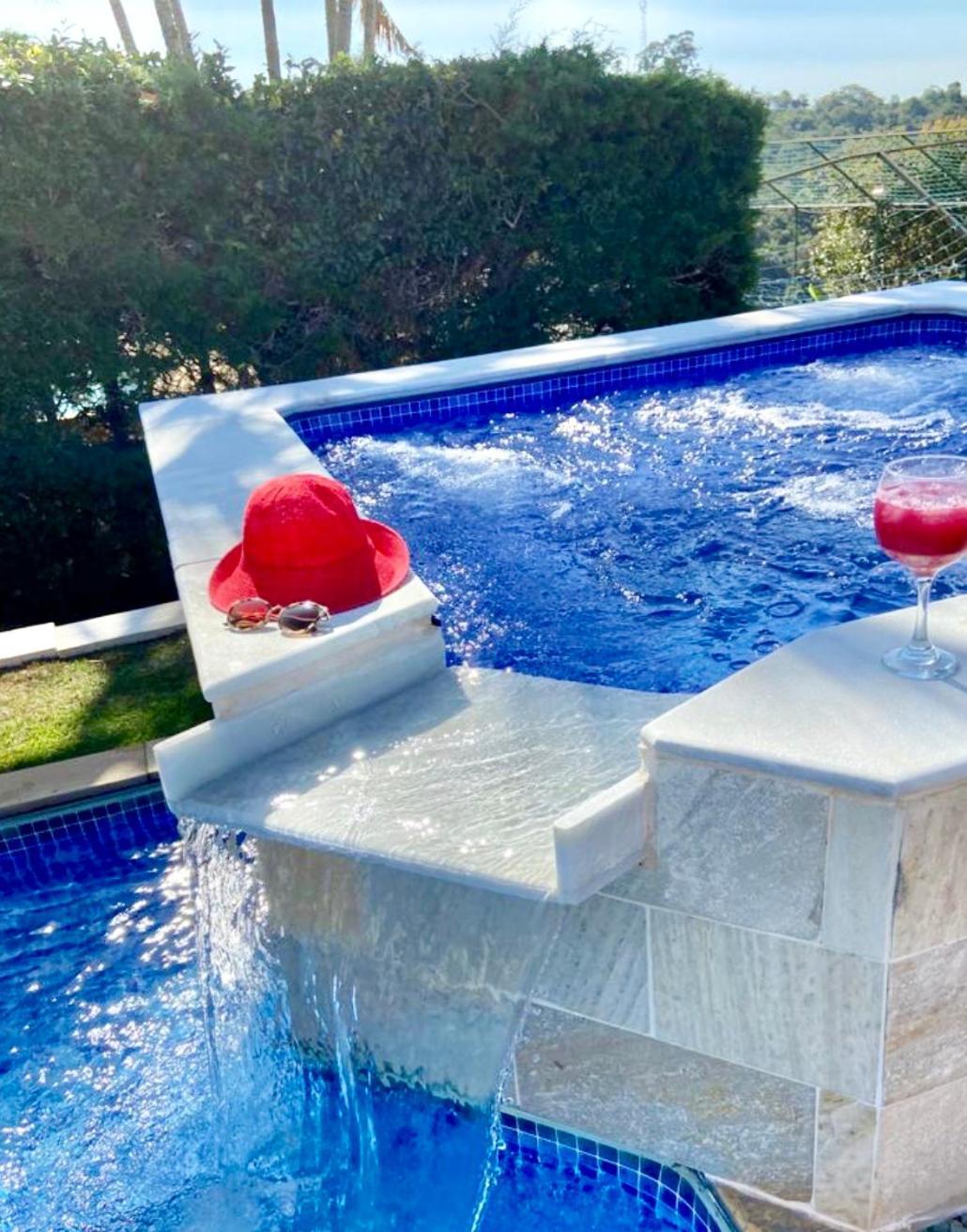 Chacara Tha&Thi Cond Fechado Wi Fi Spa E Pisc Aquececimento Solar Bom Jesus dos Perdões Zewnętrze zdjęcie